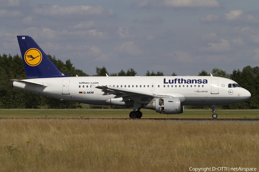 Lufthansa Airbus A319-112 (D-AKNI) | Photo 413878