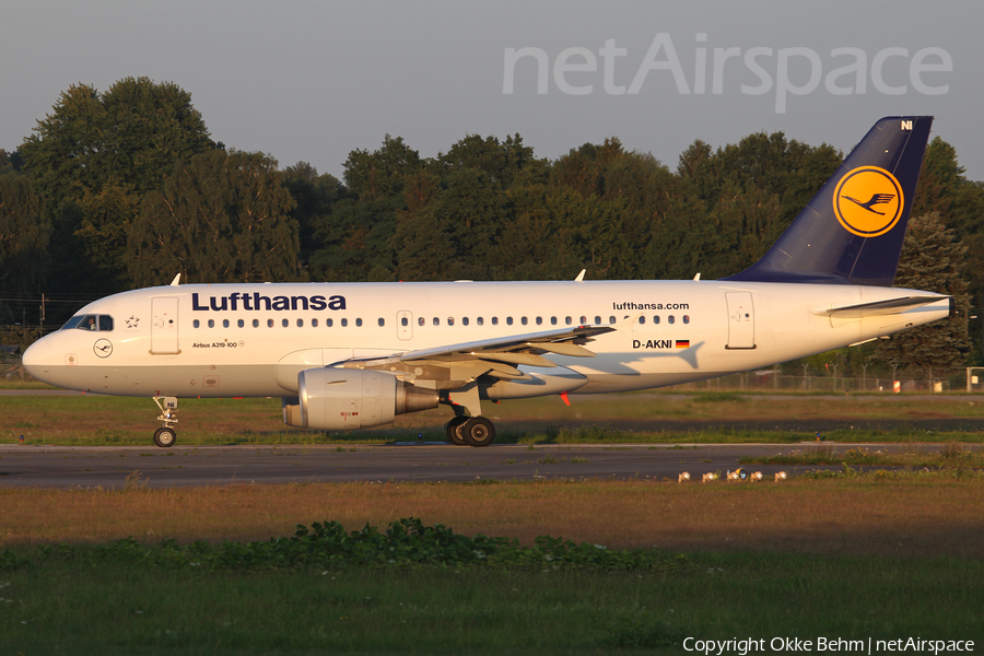 Lufthansa Airbus A319-112 (D-AKNI) | Photo 500833