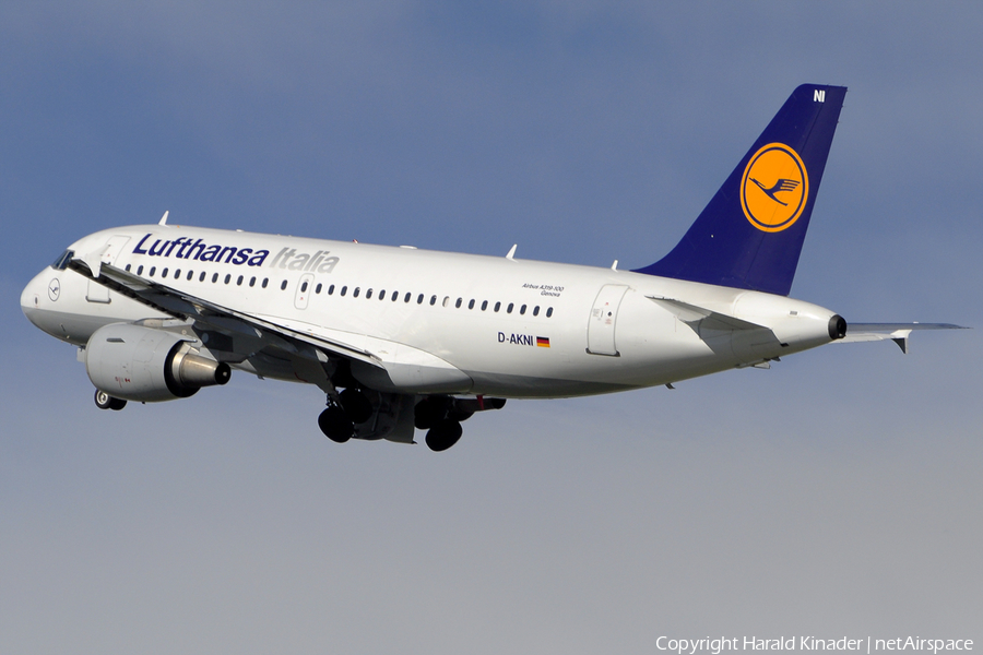 Lufthansa Italia Airbus A319-112 (D-AKNI) | Photo 311115
