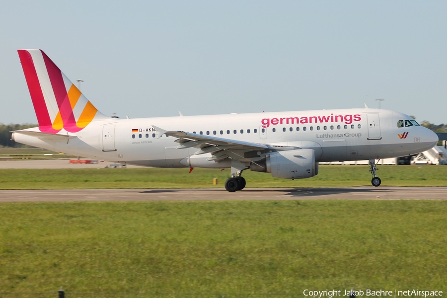 Germanwings Airbus A319-112 (D-AKNJ) | Photo 140906