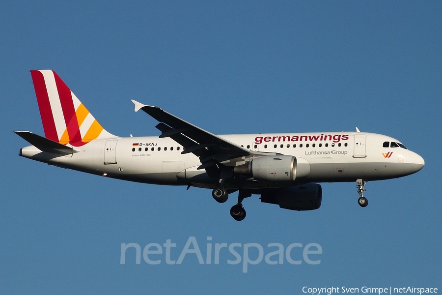 Germanwings Airbus A319-112 (D-AKNJ) | Photo 101477