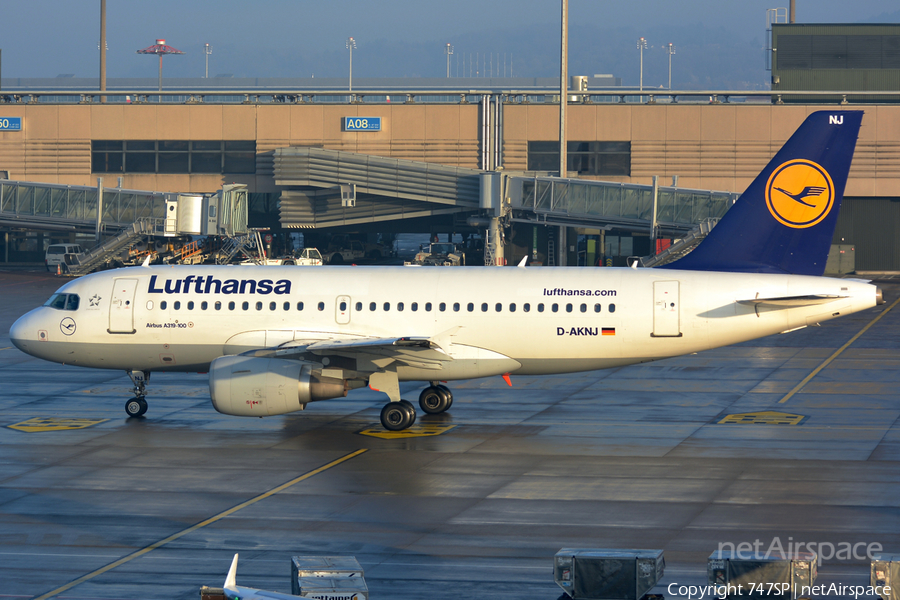 Lufthansa Airbus A319-112 (D-AKNJ) | Photo 38462