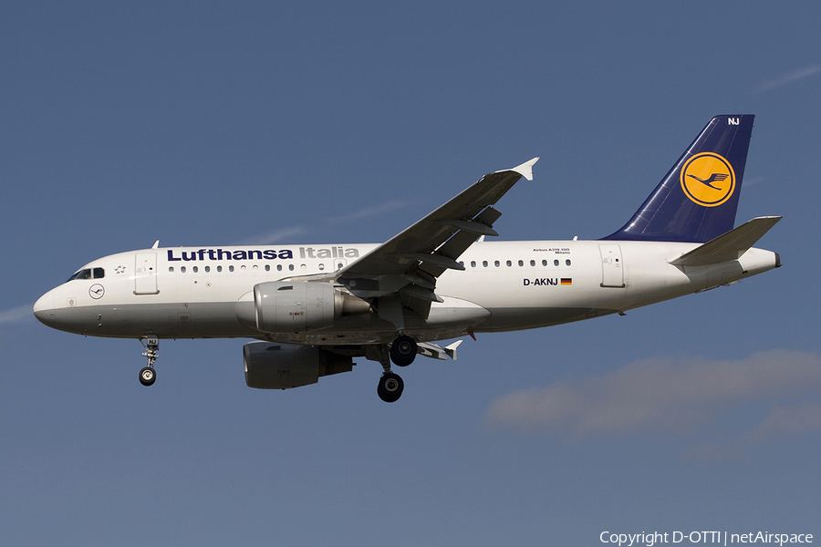 Lufthansa Italia Airbus A319-112 (D-AKNJ) | Photo 278149