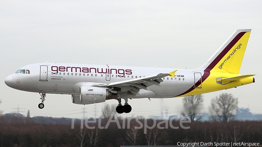 Germanwings Airbus A319-112 (D-AKNK) | Photo 207994