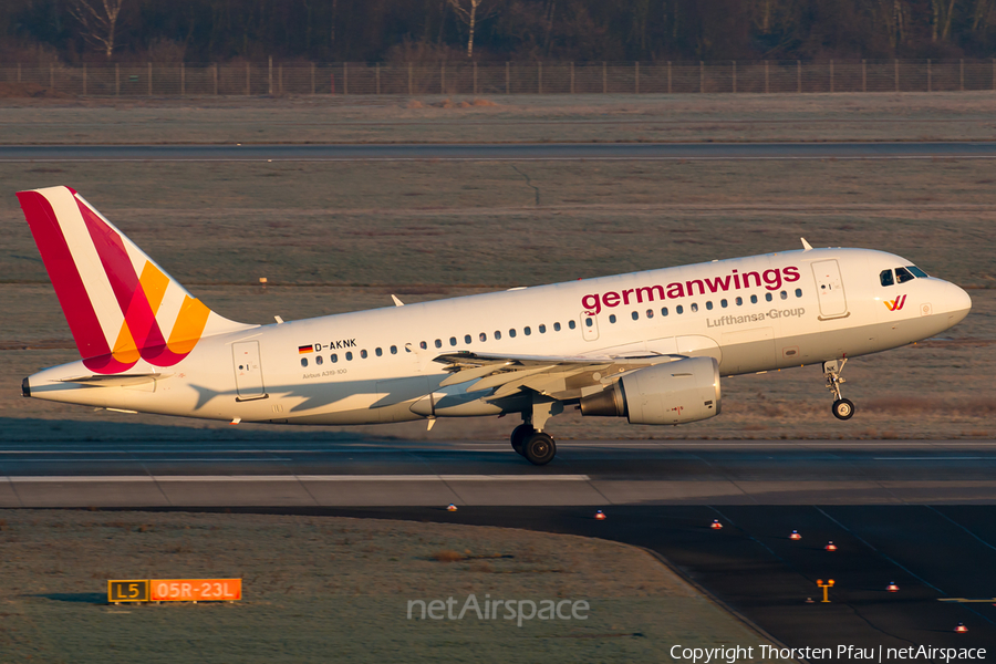 Germanwings Airbus A319-112 (D-AKNK) | Photo 99405