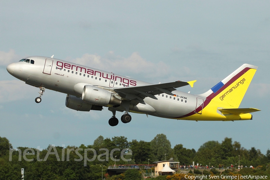 Germanwings Airbus A319-112 (D-AKNK) | Photo 15719