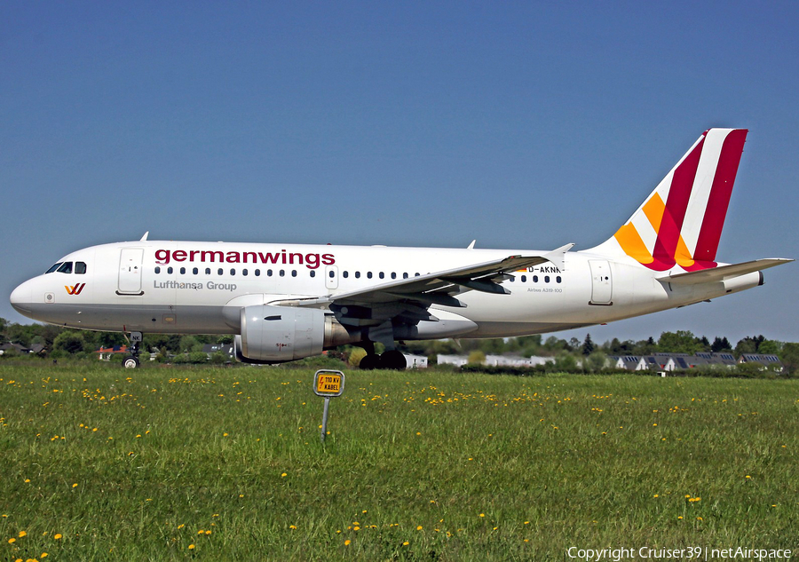 Germanwings Airbus A319-112 (D-AKNK) | Photo 159290