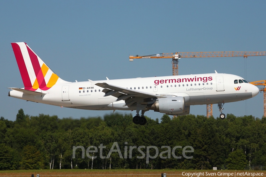 Germanwings Airbus A319-112 (D-AKNK) | Photo 29389