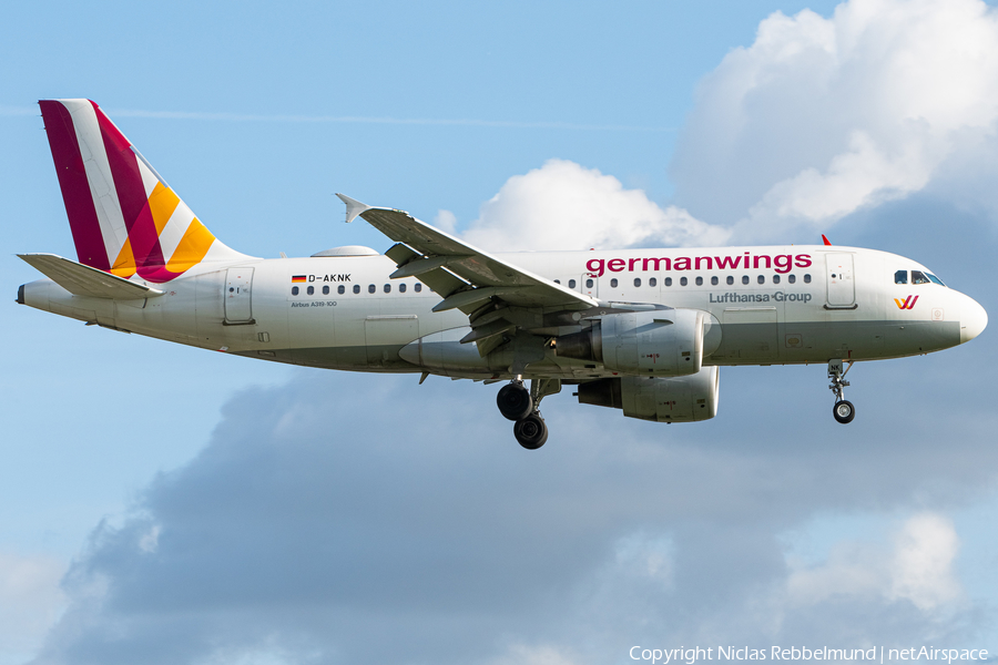 Germanwings Airbus A319-112 (D-AKNK) | Photo 348188