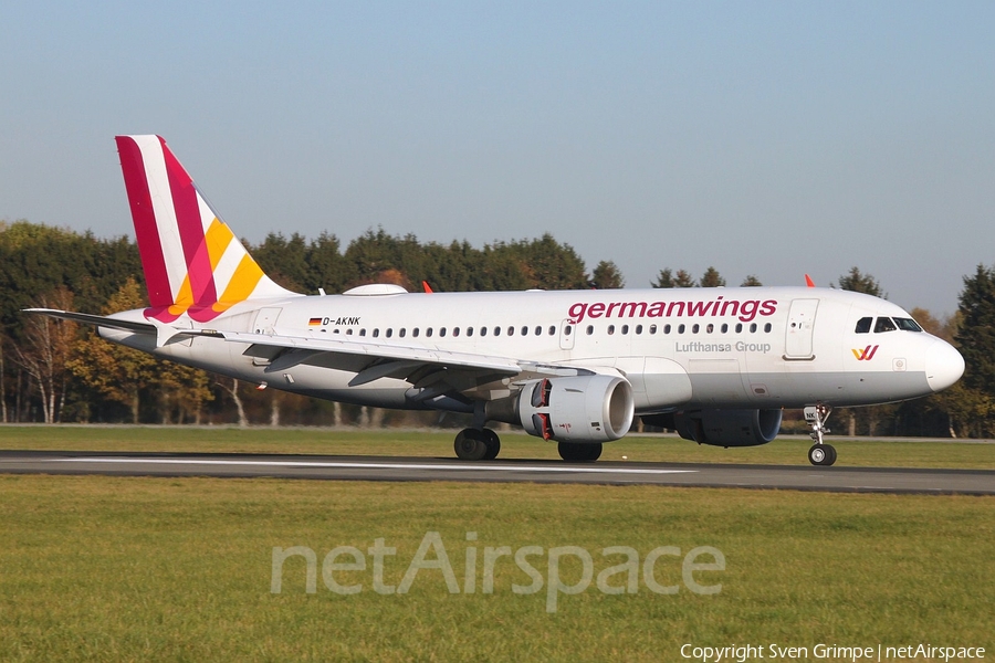 Germanwings Airbus A319-112 (D-AKNK) | Photo 368023