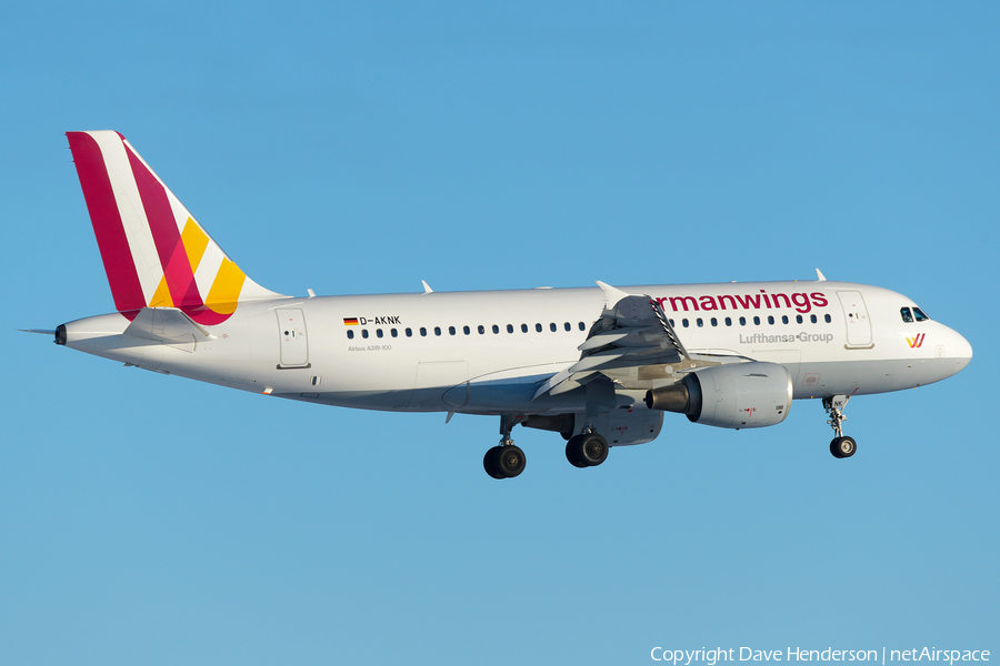 Germanwings Airbus A319-112 (D-AKNK) | Photo 38091