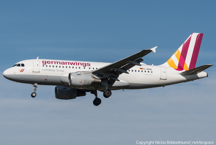 Germanwings Airbus A319-112 (D-AKNL) | Photo 267672