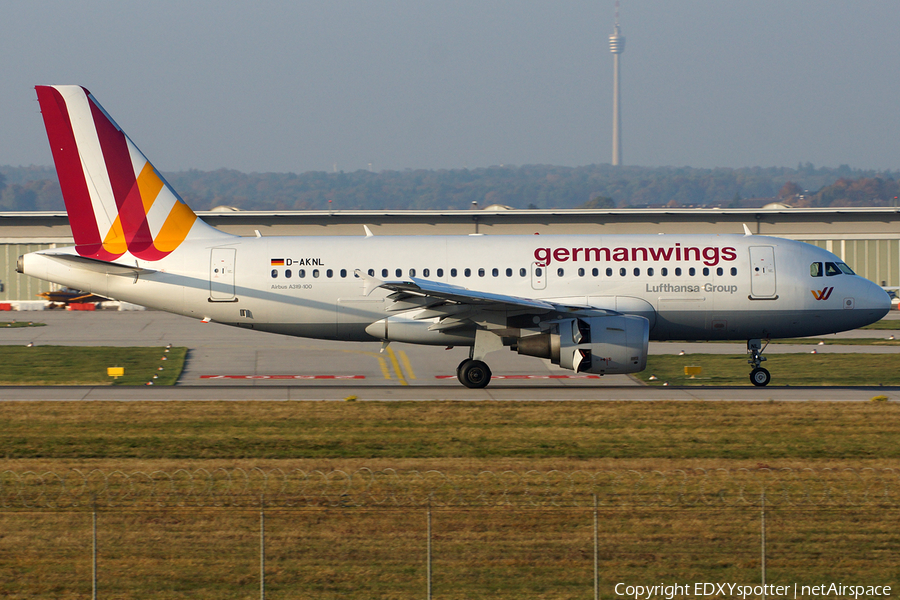 Germanwings Airbus A319-112 (D-AKNL) | Photo 379944