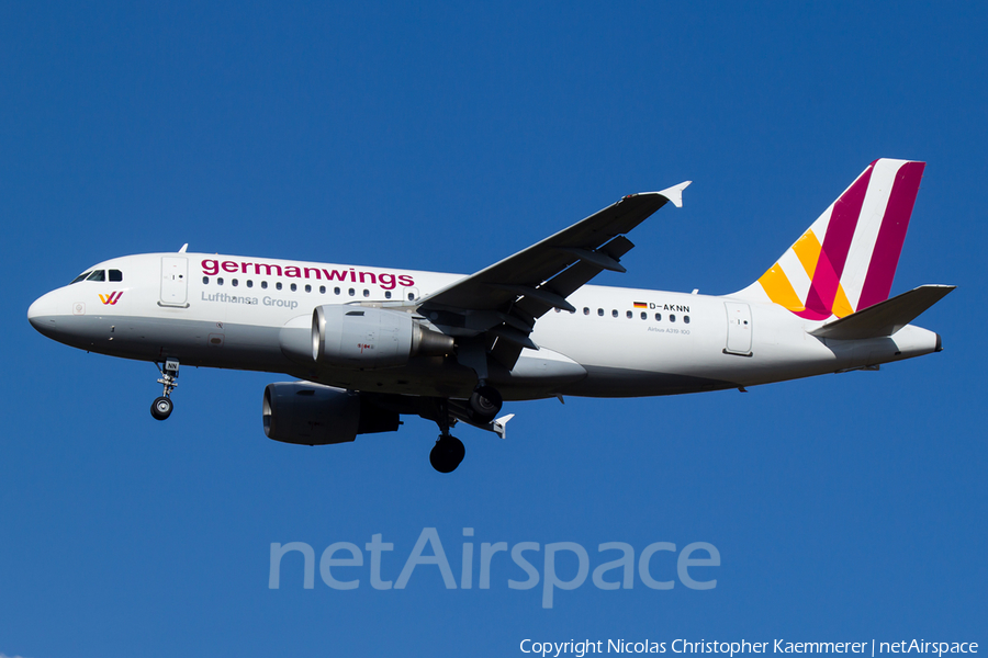 Germanwings Airbus A319-112 (D-AKNN) | Photo 121639