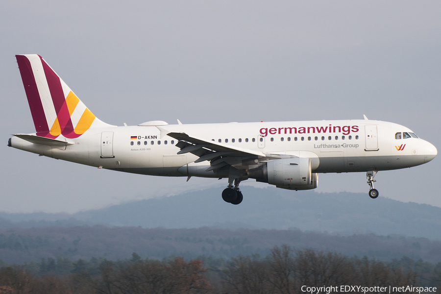 Germanwings Airbus A319-112 (D-AKNN) | Photo 275047