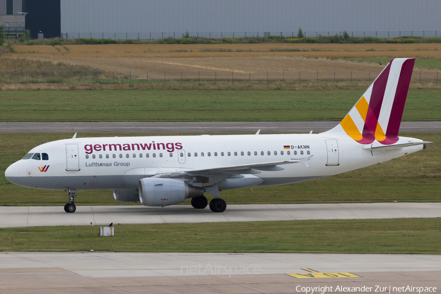 Germanwings Airbus A319-112 (D-AKNN) | Photo 119062