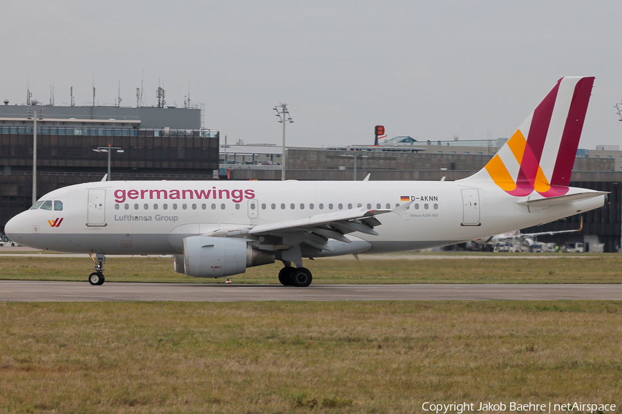 Germanwings Airbus A319-112 (D-AKNN) | Photo 137897