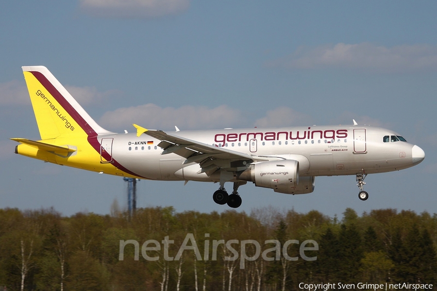 Germanwings Airbus A319-112 (D-AKNN) | Photo 25794