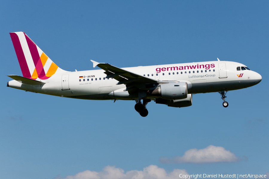 Germanwings Airbus A319-112 (D-AKNN) | Photo 489955