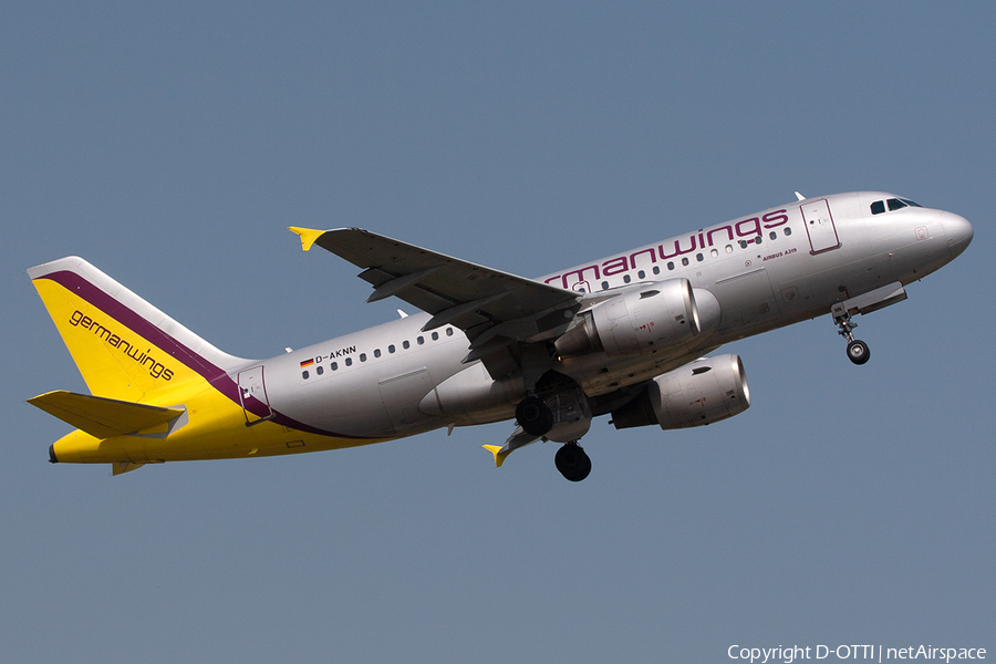 Germanwings Airbus A319-112 (D-AKNN) | Photo 262806