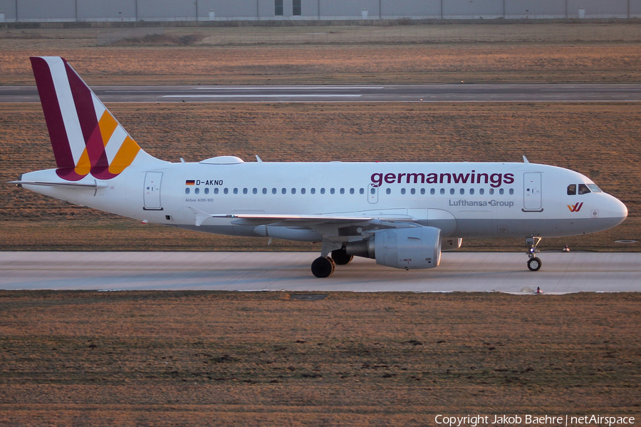 Germanwings Airbus A319-112 (D-AKNO) | Photo 142446