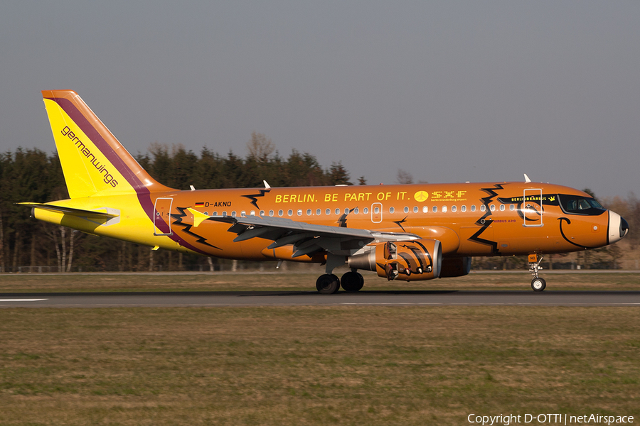 Germanwings Airbus A319-112 (D-AKNO) | Photo 196608