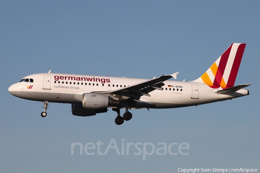 Germanwings Airbus A319-112 (D-AKNO) | Photo 27003