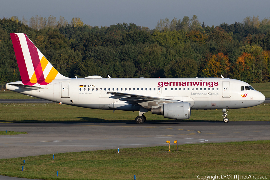 Germanwings Airbus A319-112 (D-AKNO) | Photo 267743