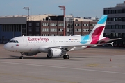 Eurowings Airbus A319-112 (D-AKNP) at  Hamburg - Fuhlsbuettel (Helmut Schmidt), Germany