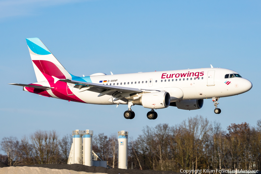 Eurowings Airbus A319-112 (D-AKNP) | Photo 413223