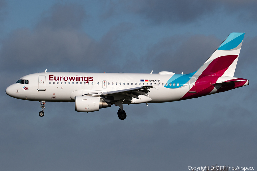 Eurowings Airbus A319-112 (D-AKNP) | Photo 376910