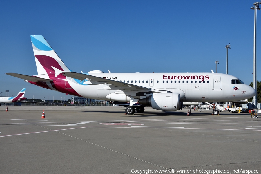 Eurowings Airbus A319-112 (D-AKNQ) | Photo 481842