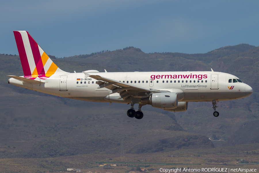 Germanwings Airbus A319-112 (D-AKNQ) | Photo 304265