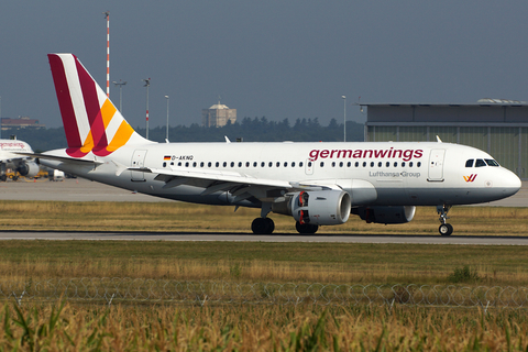 Germanwings Airbus A319-112 (D-AKNQ) at  Stuttgart, Germany