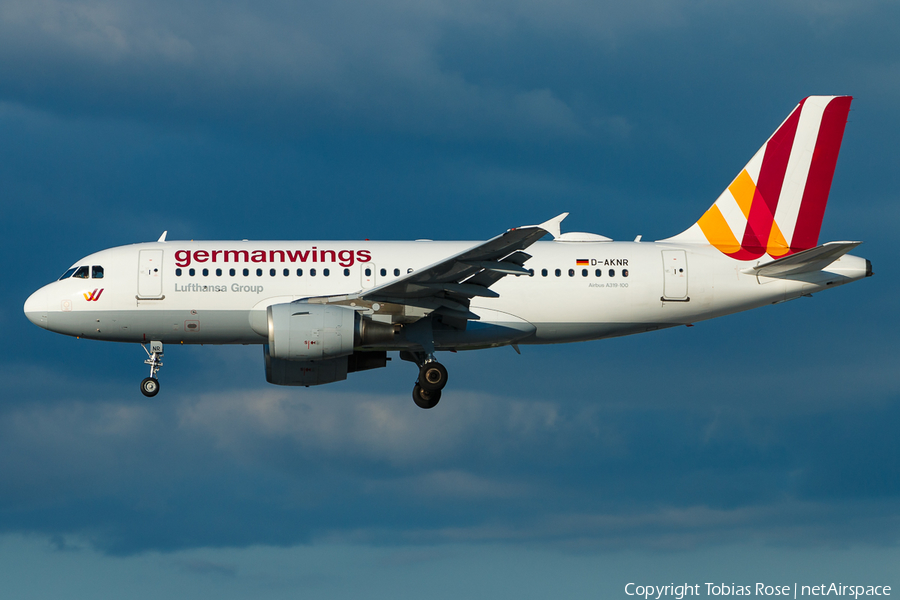 Germanwings Airbus A319-112 (D-AKNR) | Photo 334315