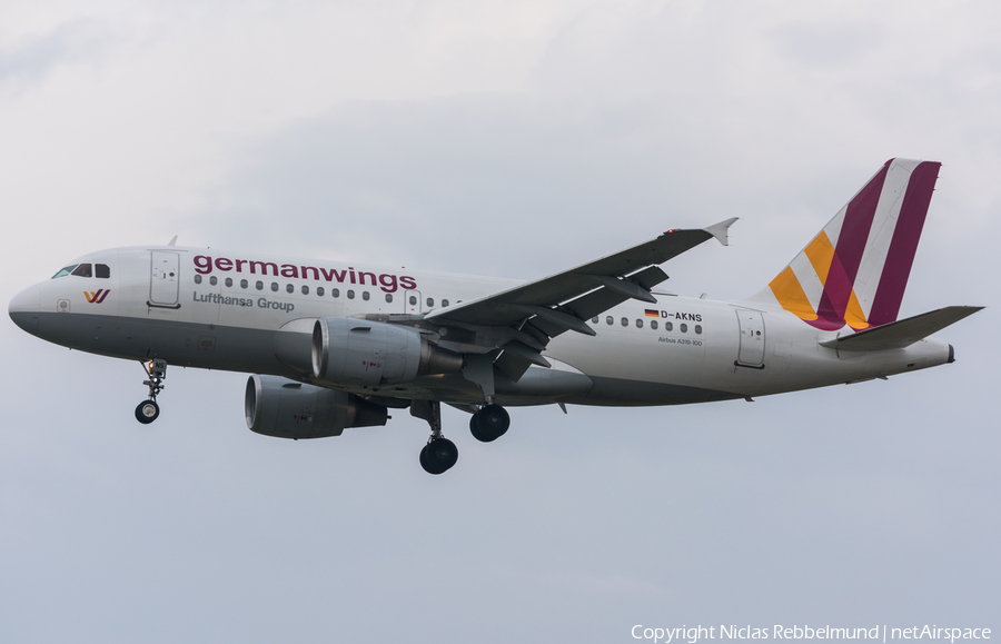 Germanwings Airbus A319-112 (D-AKNS) | Photo 237097