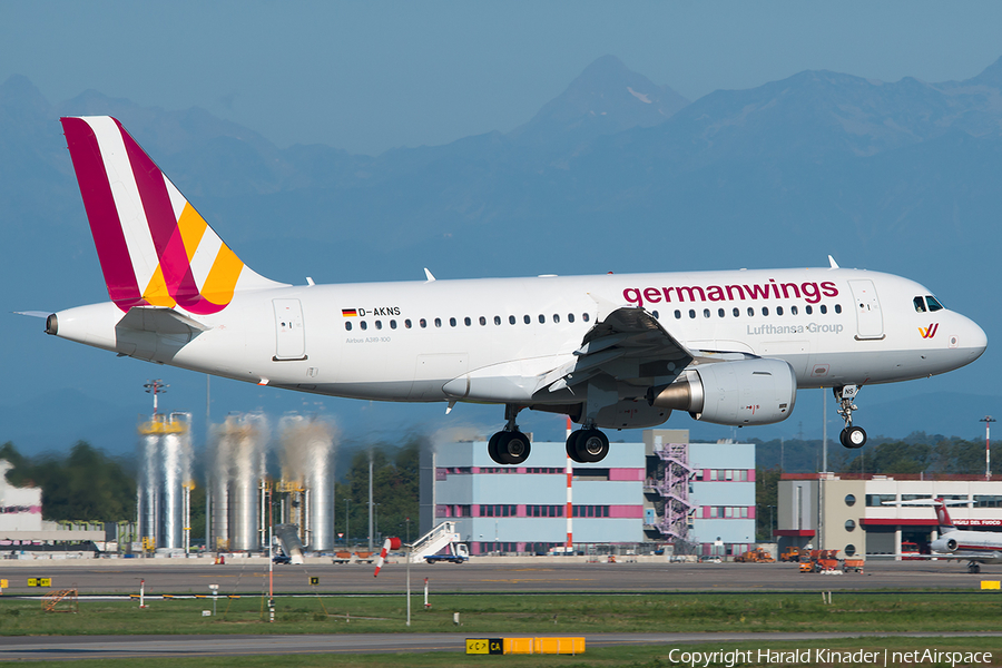 Germanwings Airbus A319-112 (D-AKNS) | Photo 292033