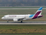 Eurowings Airbus A319-112 (D-AKNT) at  Dusseldorf - International, Germany