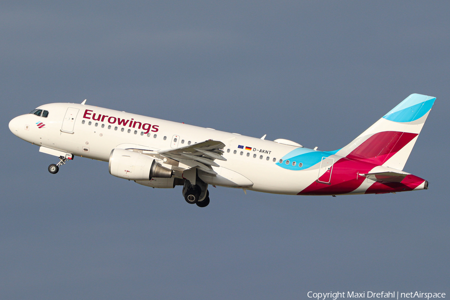 Eurowings Airbus A319-112 (D-AKNT) | Photo 490914