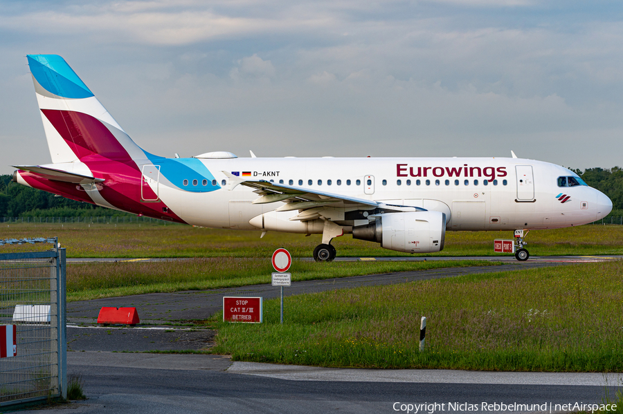 Eurowings Airbus A319-112 (D-AKNT) | Photo 511434