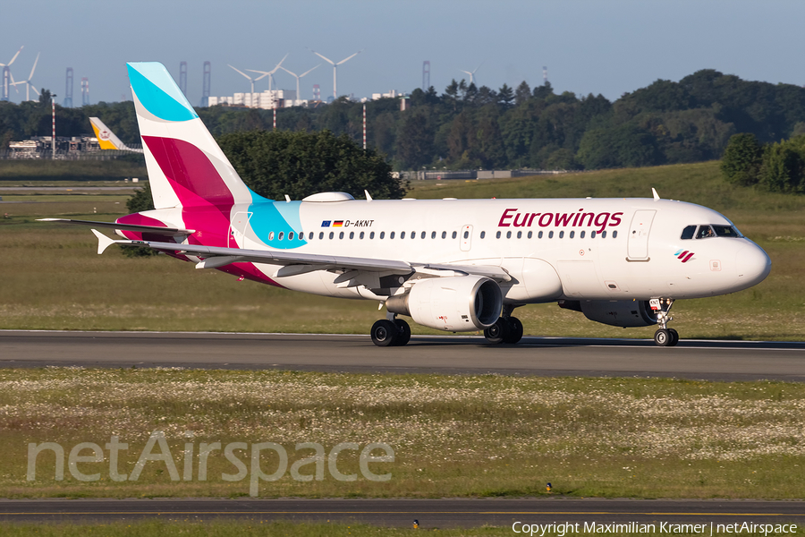 Eurowings Airbus A319-112 (D-AKNT) | Photo 521641