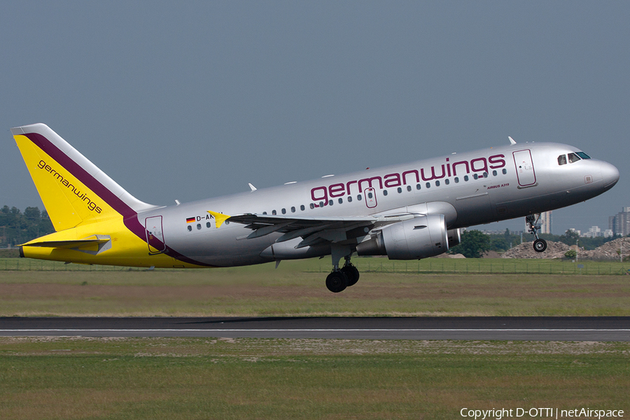 Germanwings Airbus A319-112 (D-AKNU) | Photo 262779