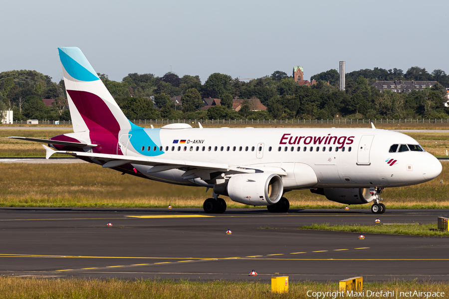 Eurowings Airbus A319-112 (D-AKNV) | Photo 512205