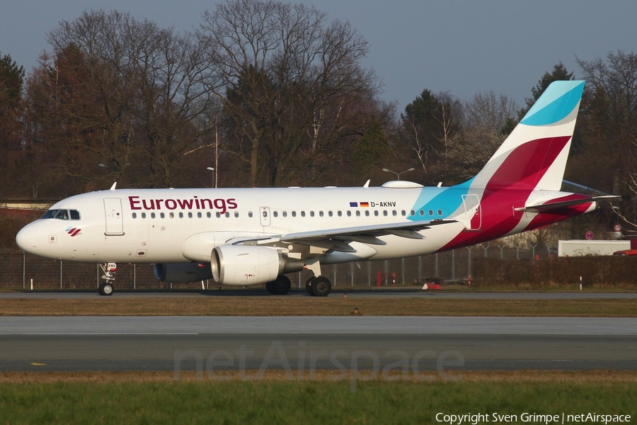 Eurowings Airbus A319-112 (D-AKNV) | Photo 501136