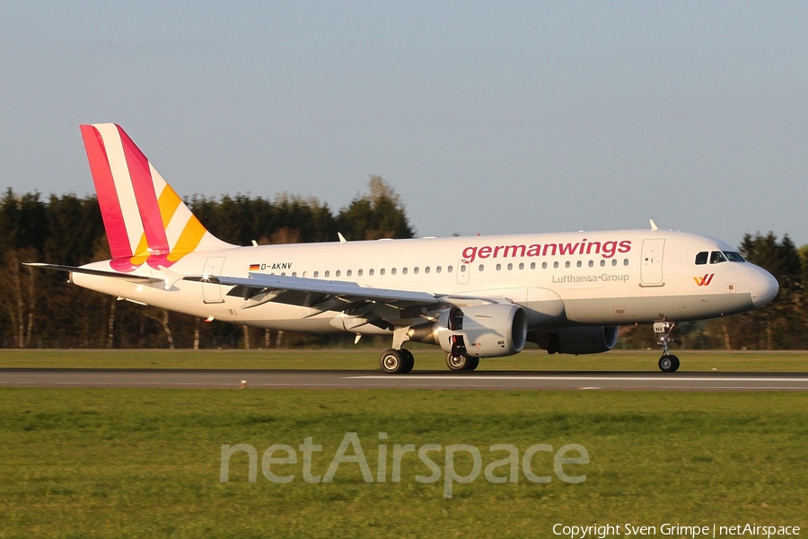 Germanwings Airbus A319-112 (D-AKNV) | Photo 25666