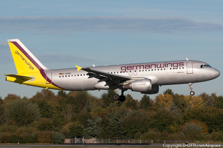 Germanwings Airbus A320-212 (D-AKNZ) | Photo 212188