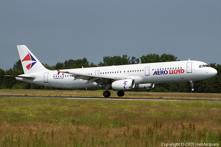 Aero Lloyd Airbus A321-231 (D-ALAL) | Photo 484219