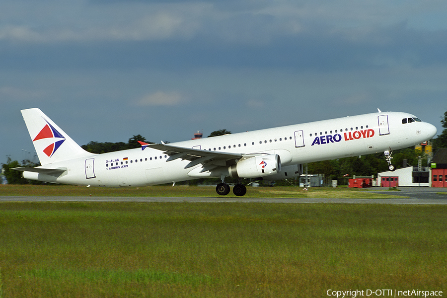 Aero Lloyd Airbus A321-231 (D-ALAN) | Photo 479159