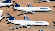 Lufthansa Cargo McDonnell Douglas MD-11F (D-ALCL) at  Victorville - Southern California Logistics, United States