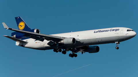 Lufthansa Cargo McDonnell Douglas MD-11F (D-ALCN) at  Frankfurt am Main, Germany